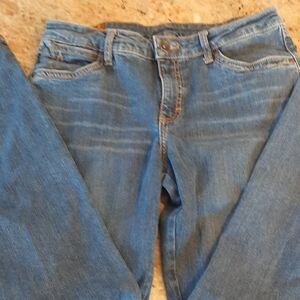 Aura Women's Boot Cut Jeans - Blue Denim